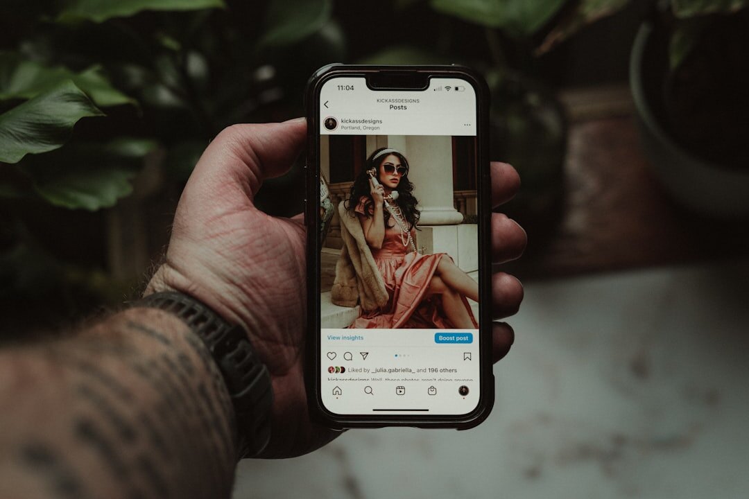 celebrity influencer posting